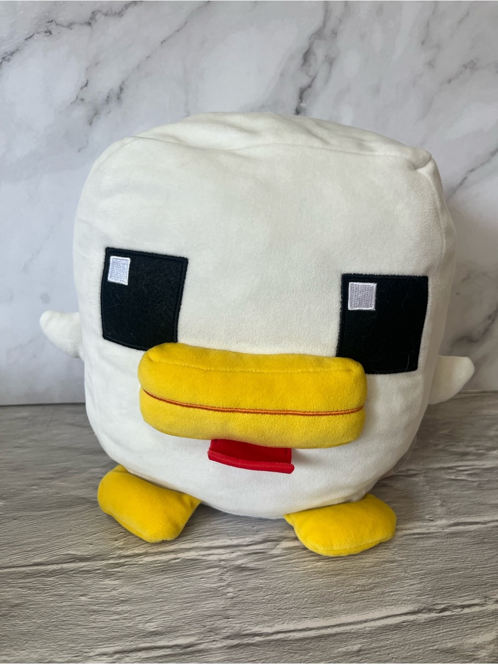 2022 Mattel Minecraft Cuutopia Chicken Plush Stuffed Animal